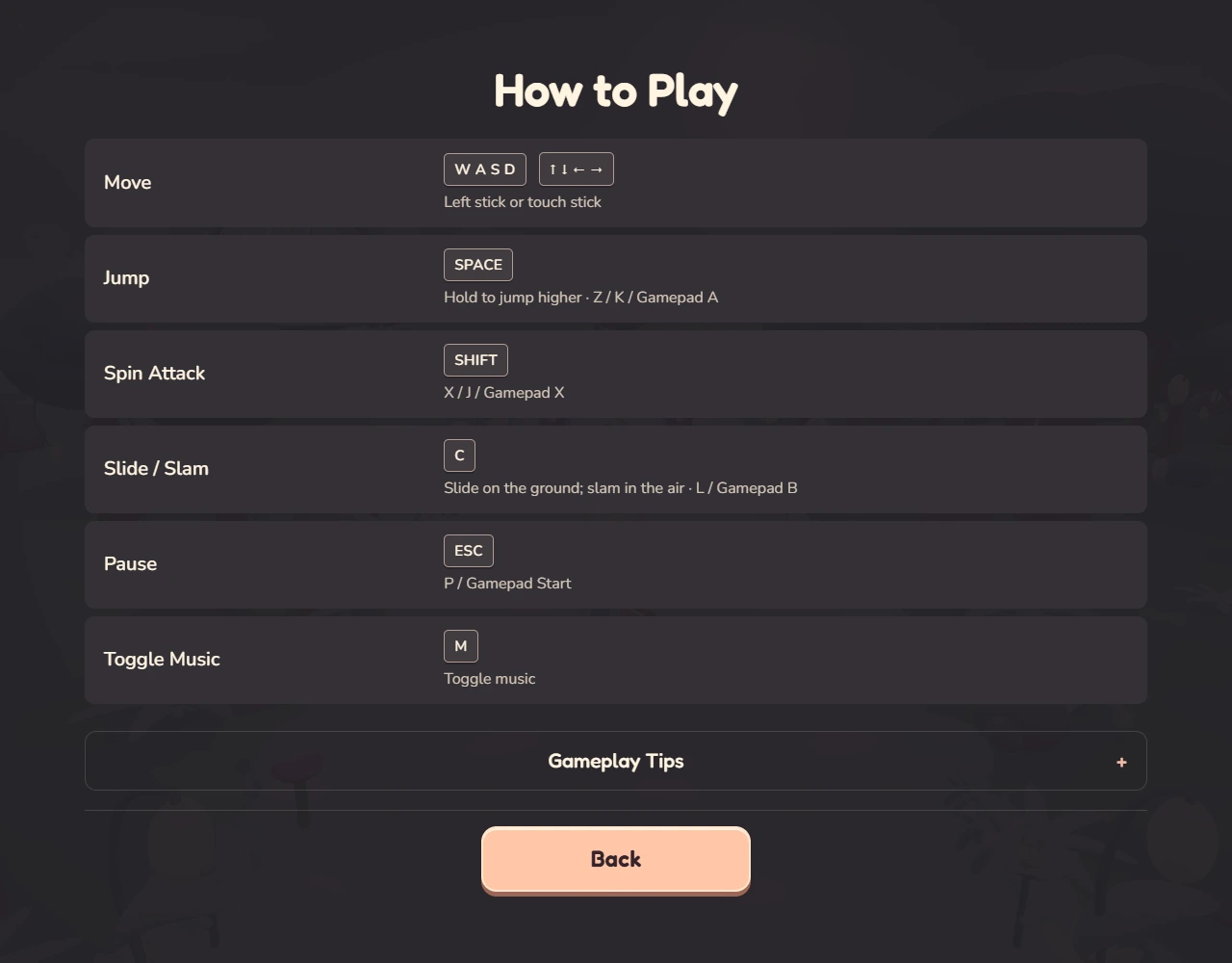 Pawsitive how to play screen