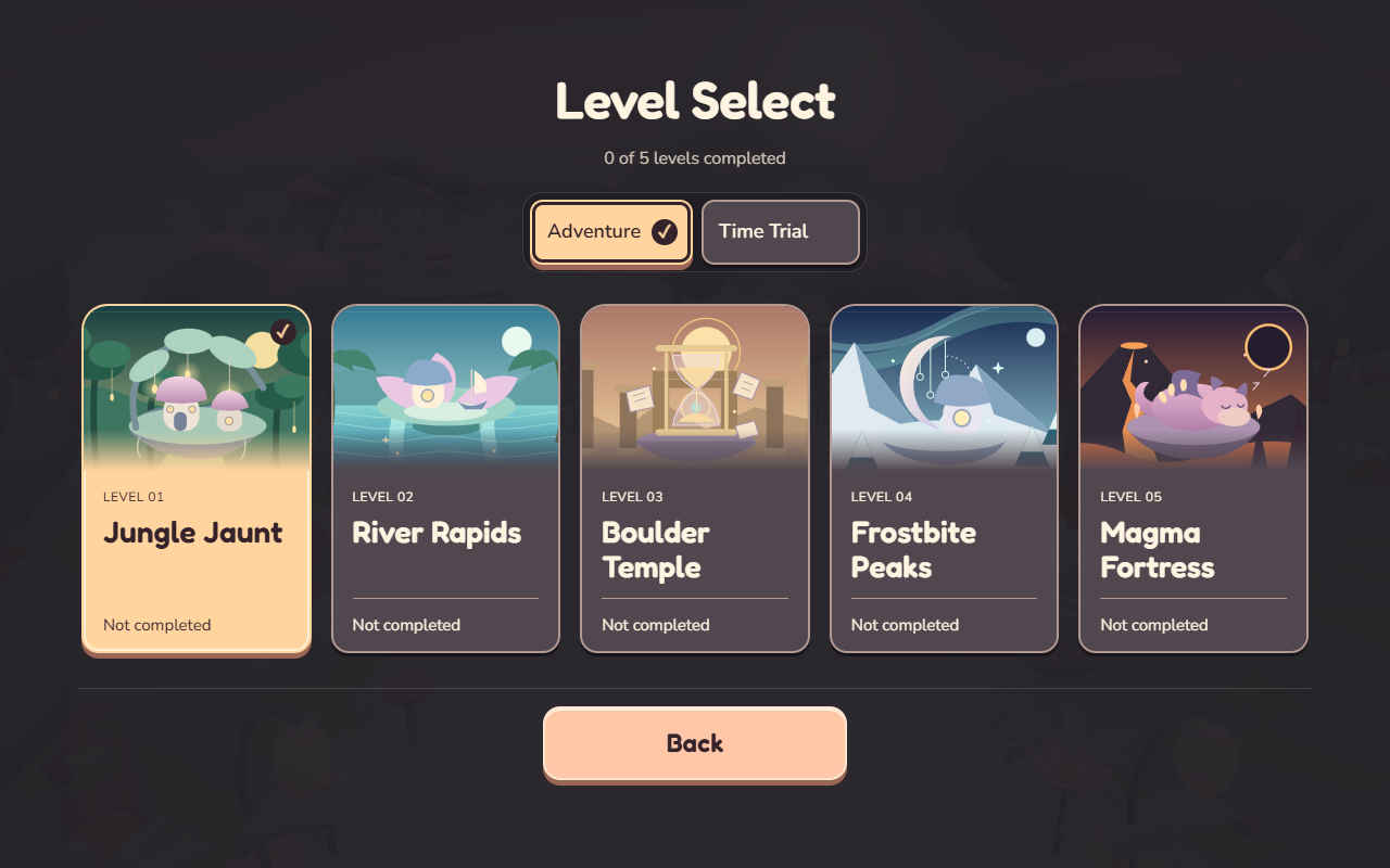 Level Select archived game capture