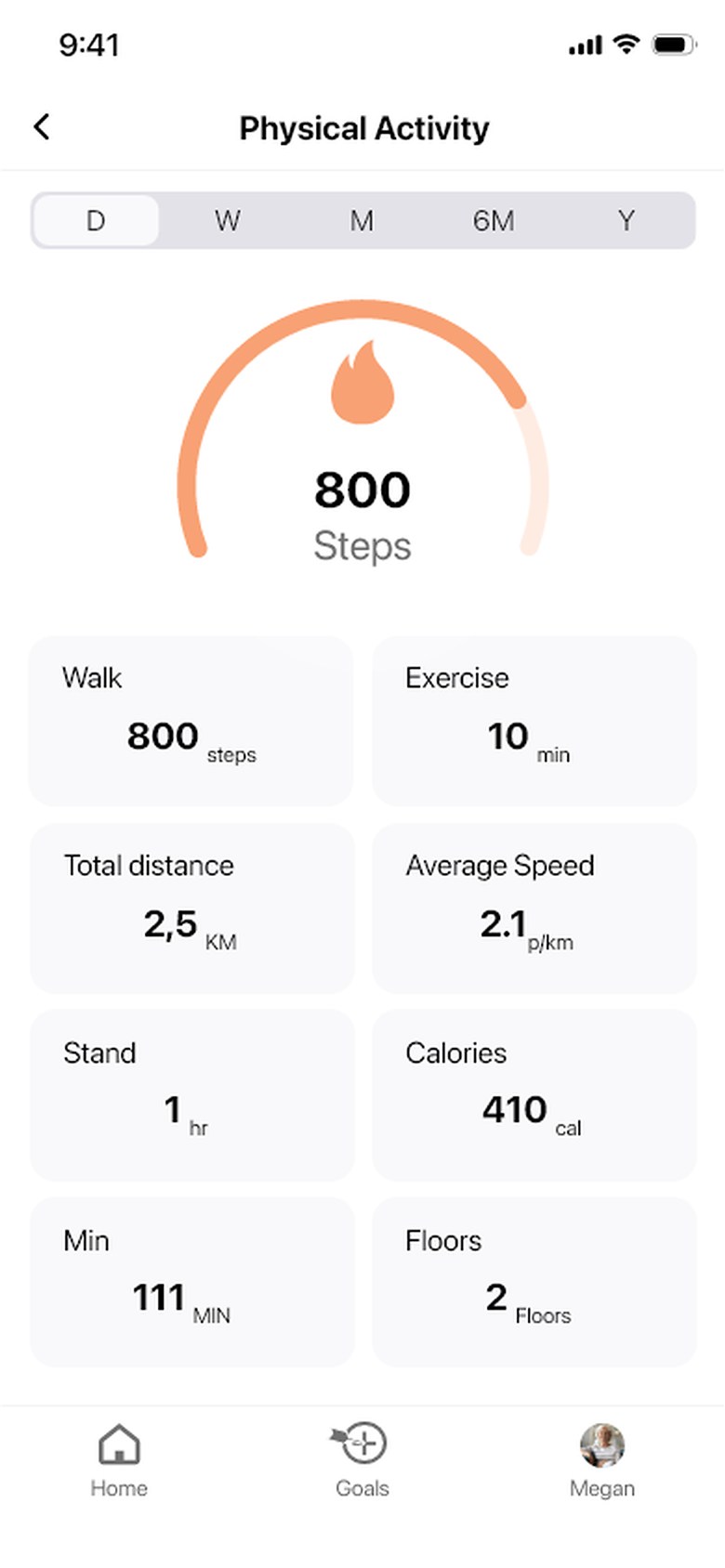 Daily movement