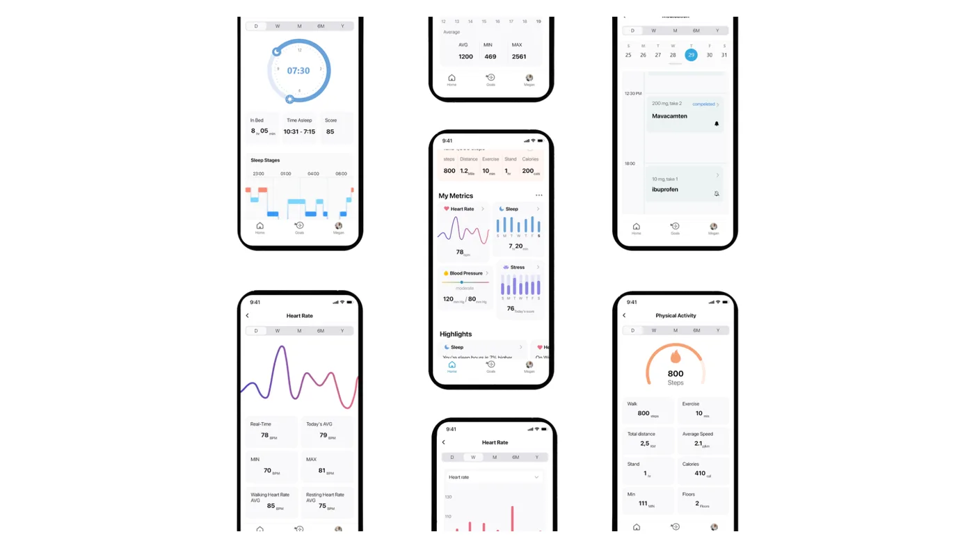 My Metrics — visualize and personalize your health data.