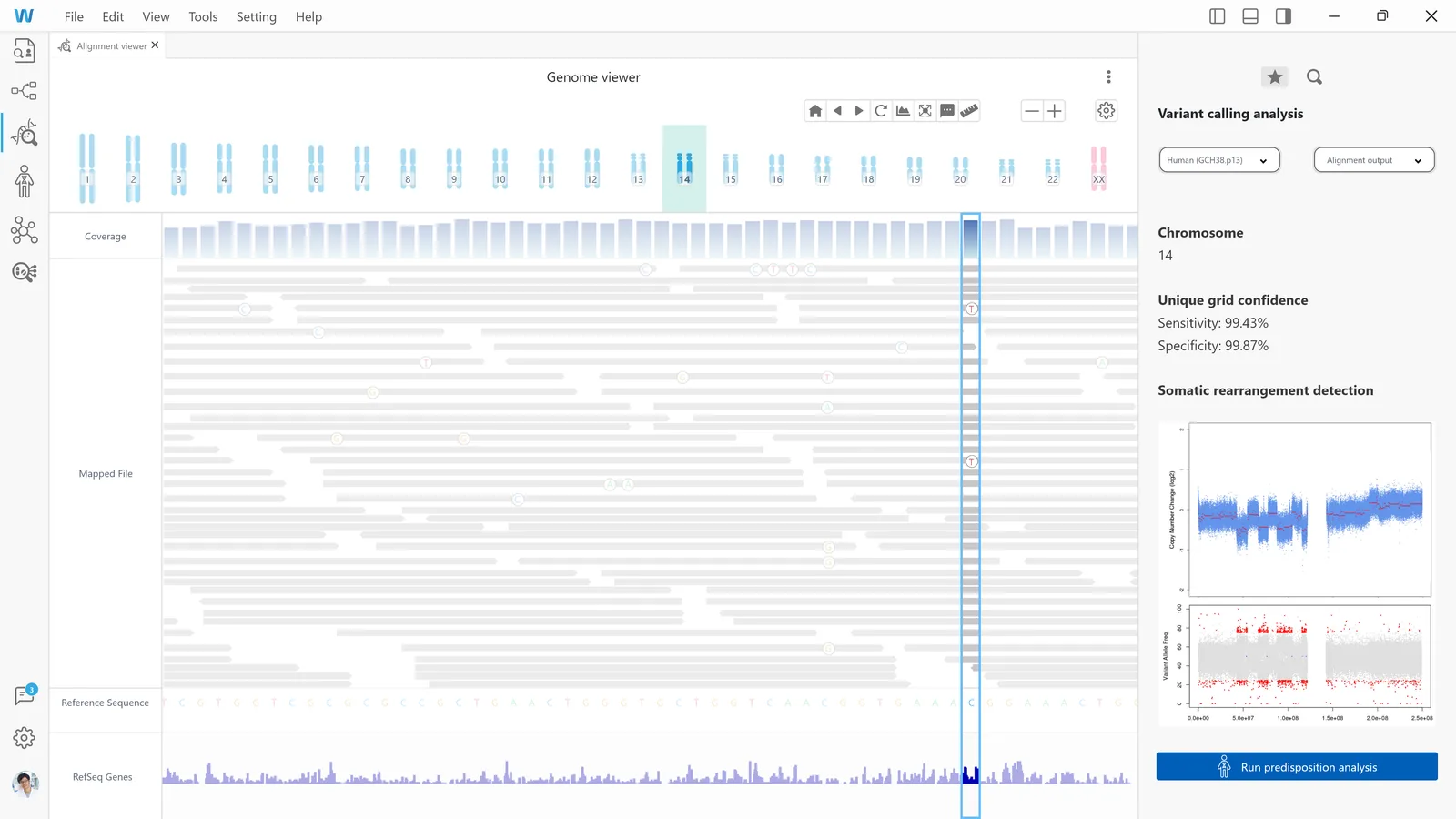 The genome viewer.